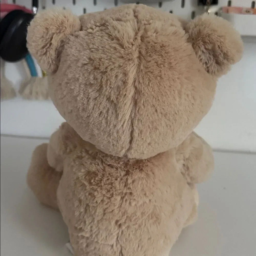 Gund Beige Teddy Bear with Soft Blanket EUC